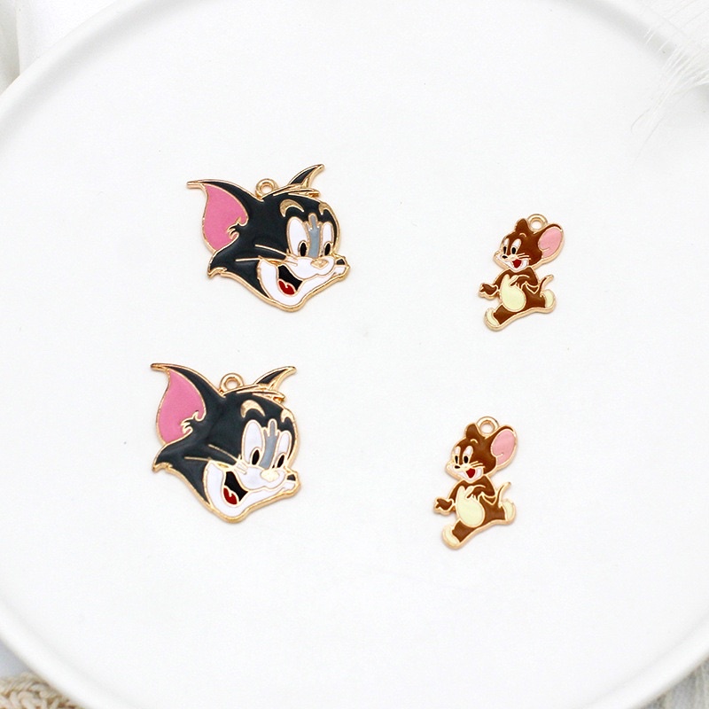 [ FREE SHIP] Charm chuột Jerry siêu quậy làm móc khoá, keyring, trang trí