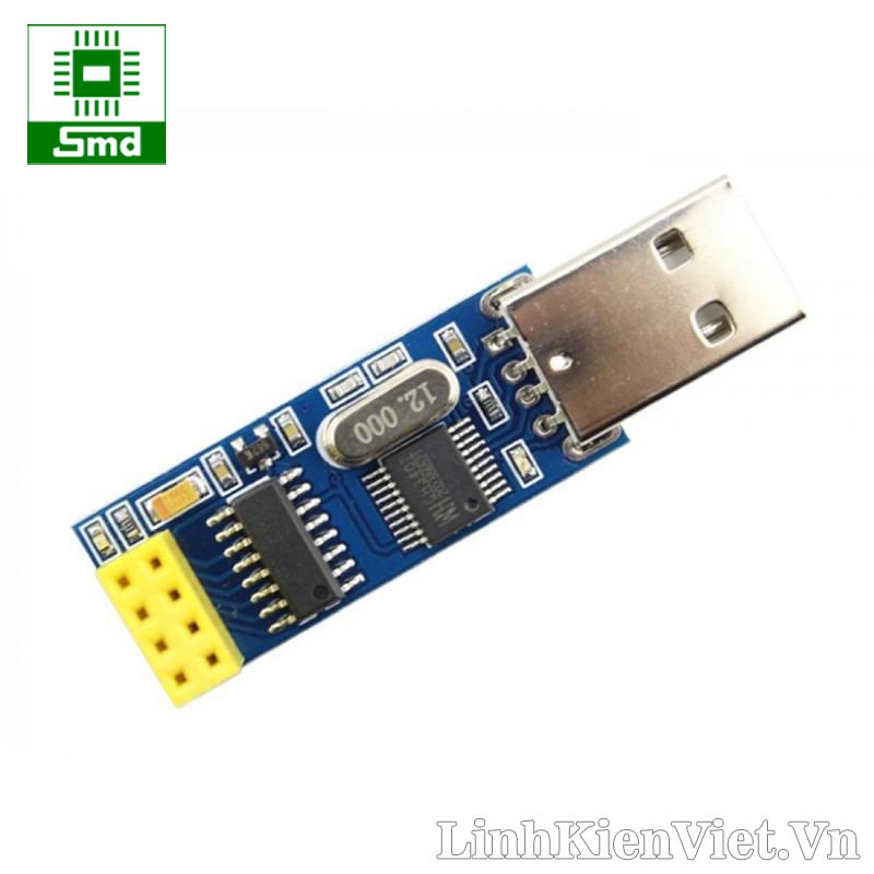 Mạch chuyển NRF24L01 sang USB giao tiếp trên máy tính cho mạch thu phát không dây RF 2.4G NRF 24L01