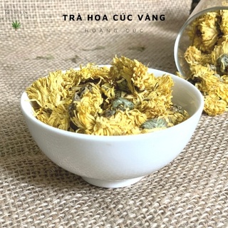 Trà Hoa Cúc Vàng Đà Lạt nguyên bông 100% sạch, an toàn, hoa đẹp, thơm
