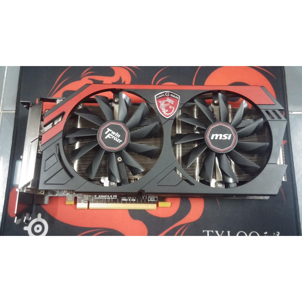 CARD Màn Hình MSI GTX760 Gaming OC 2GB 256 BIT DDR5 DUAL FAN