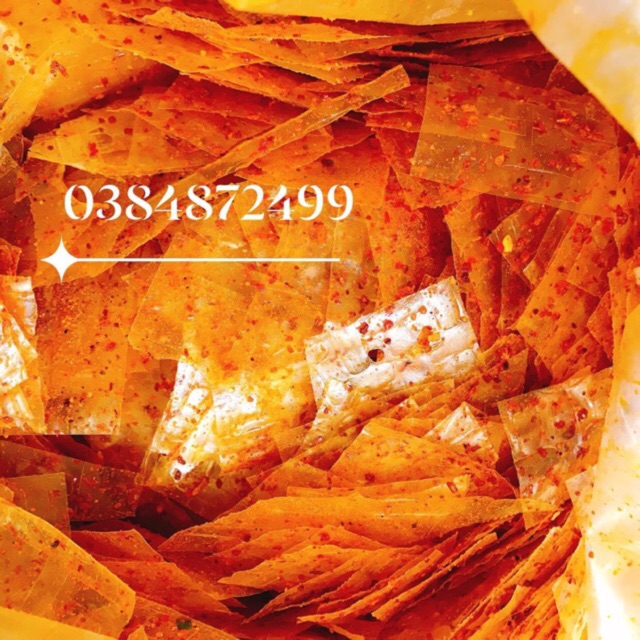 Bánh tráng trộn sate bò cay 500gr