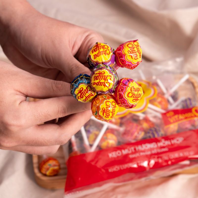 1 Gói 60 que Kẹo Chupa Chups 60 que