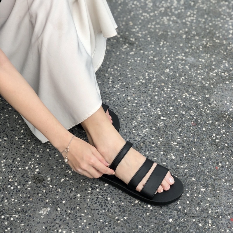 [No.07] Giày sandals quai ngang basic