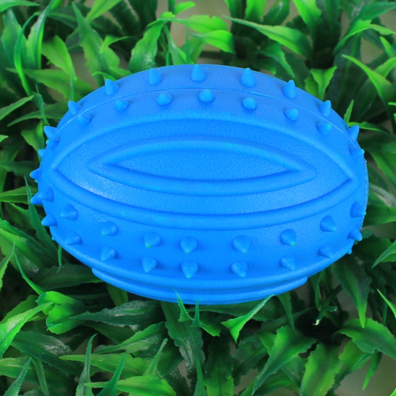 Bóng Bầu Dục Đồ Chơi Nhiều Màu Có Sẵn Bằng Cao Su TPR Cho Thú Cưng