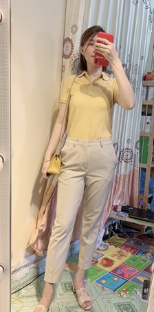 Quần âu nữ cạp cài