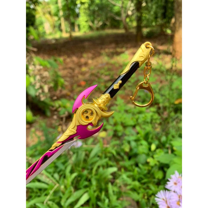 Móc khoá mô hình Ánh sáng đêm Sương mù 22cm - Genshin Impact [tặng đế] | Baystore