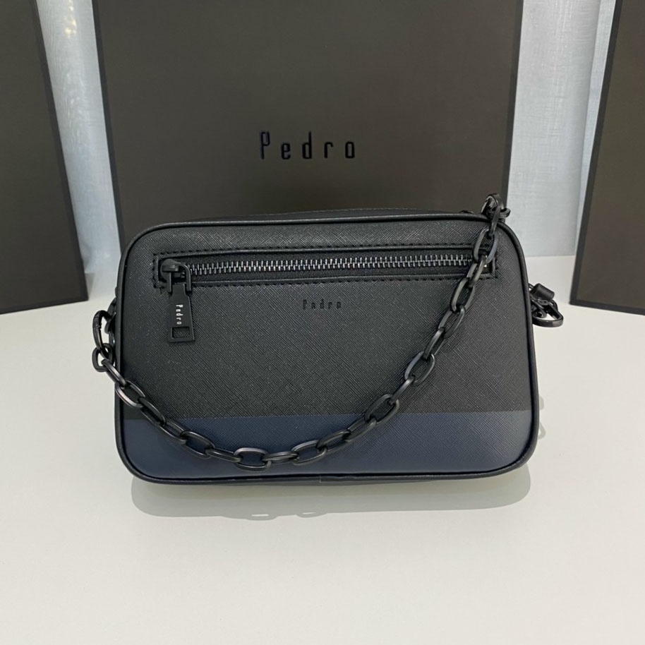 túi đeo chéo nam pedro PM4-96500003 size 21 cm | BigBuy360 - bigbuy360.vn