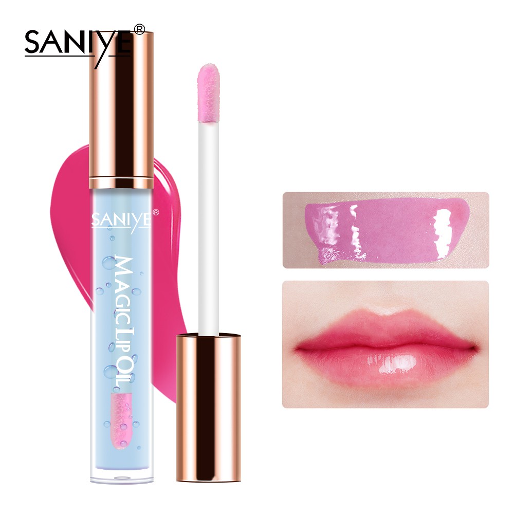 [Hàng mới về] Dầu dưỡng ẩm cho môi chống nước và lâu trôi chuyển từ màu trong suốt sang hồng  L1188 | BigBuy360 - bigbuy360.vn