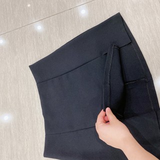 Chân Váy Cạp Cao Xẻ Tà 2 Bên 406