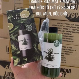 Sữa rửa mặt rau củ quả