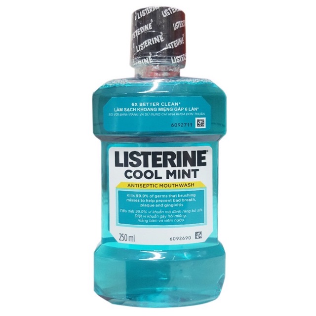 Nước súc miệng listerine Cool Mint/ Dr Care Uk