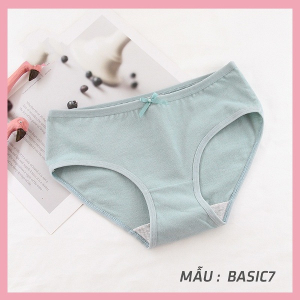 Quần Lót Nữ Cotton 100% kháng khuẩn thoáng mát đính nơ xinh siêu tôn dáng mẫu 978 | BigBuy360 - bigbuy360.vn