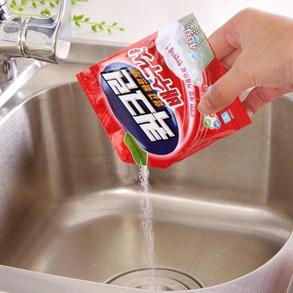 Thông tắc Bồn cầu Bồn rửa bát Cống Ống nước - Dạng Gói mã 70010