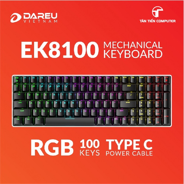 Bàn phím Cơ Gaming Dareu