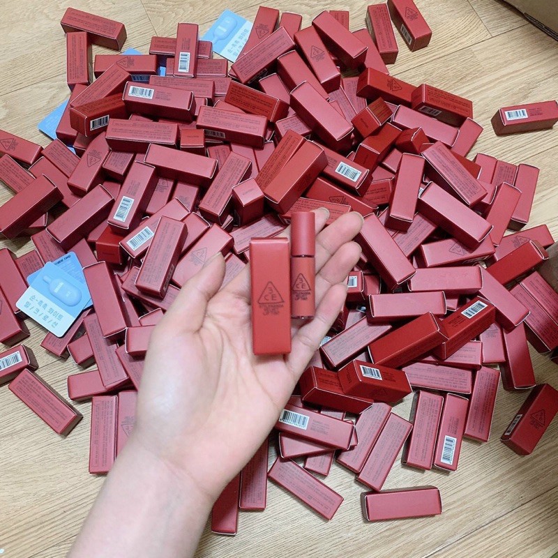 Son 3ce mini, son 3ce velvet lip tint màu Daffodil