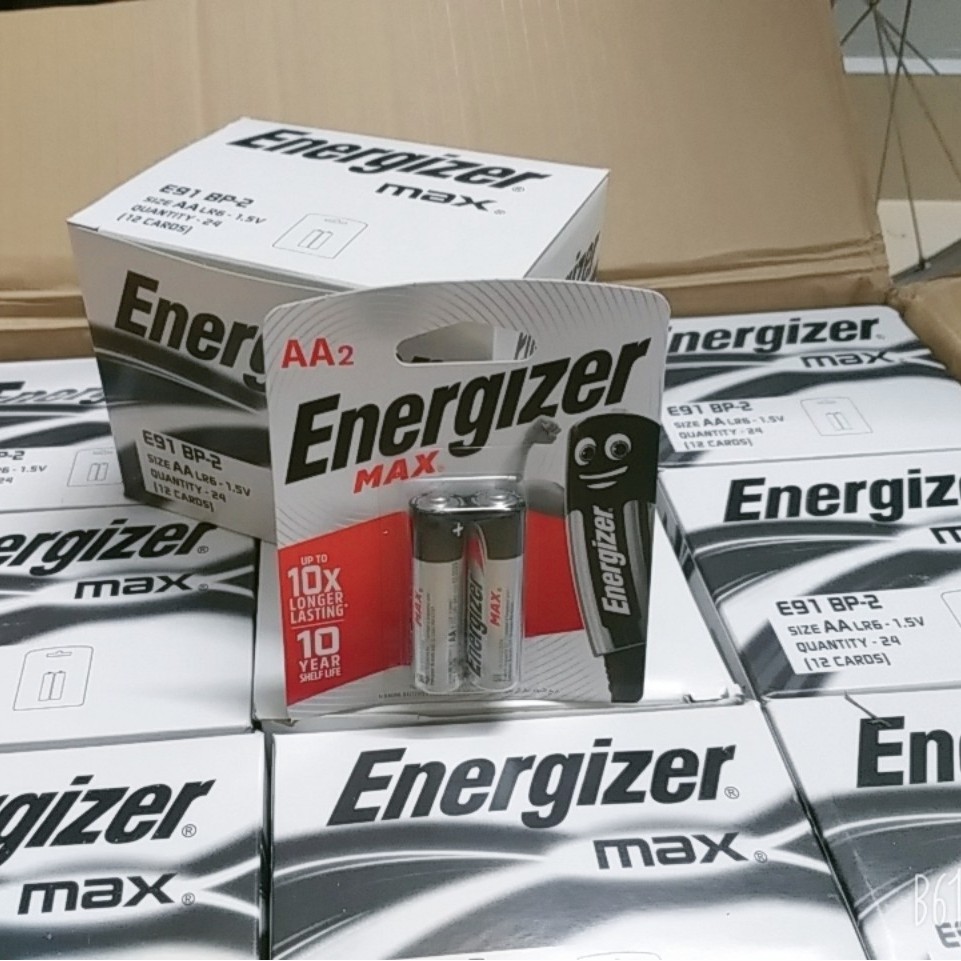 [CHÍNH HÃNG] Pin AA , AAA Energizer Max Power Seal E91 E92(1 Vỉ 2 Viên)