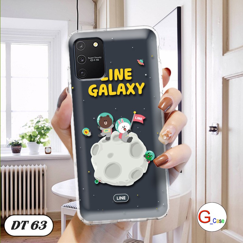 Ốp lưng dẻo trong in hình cho Samsung Galaxy S10 Lite