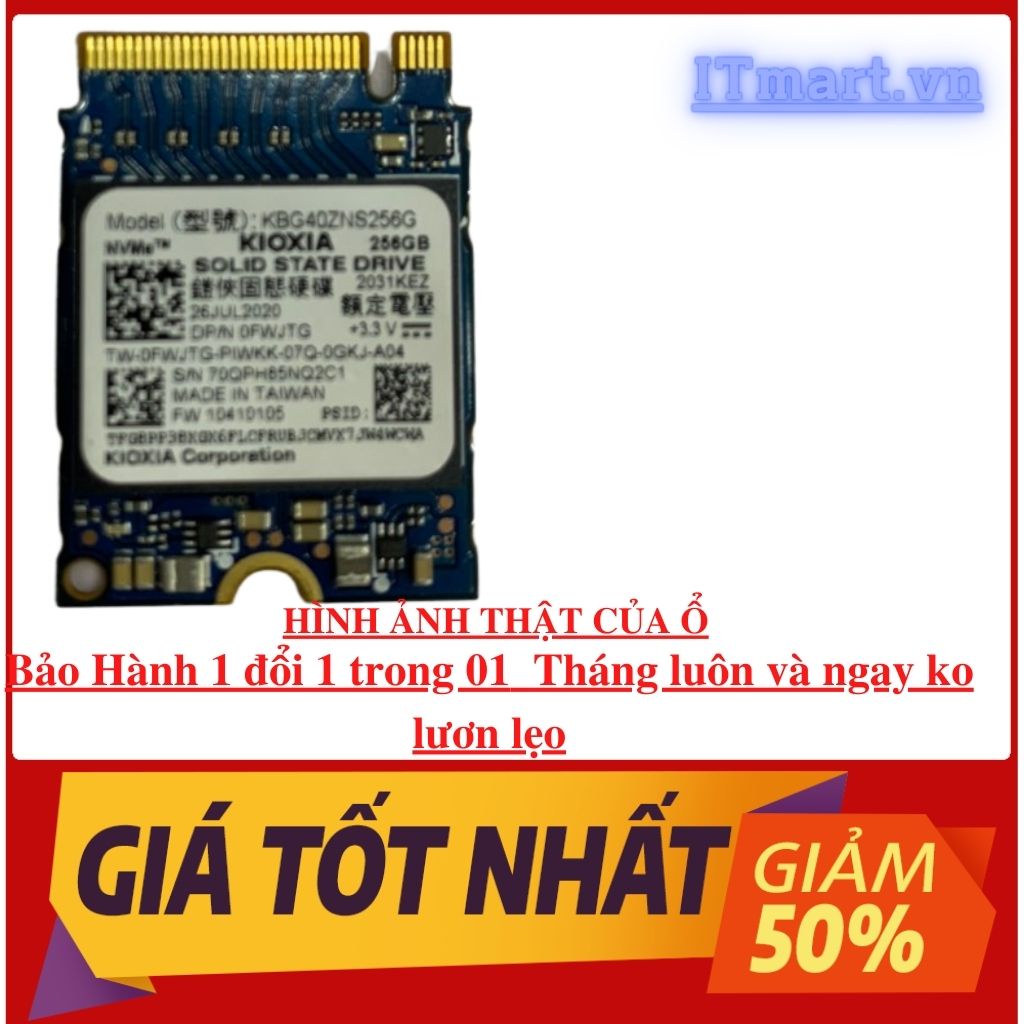 ổ cứng ssd M2SATA -2280/Msata 2240/Nvme 2280/Nvme 2220 hàng tháo máy Dell