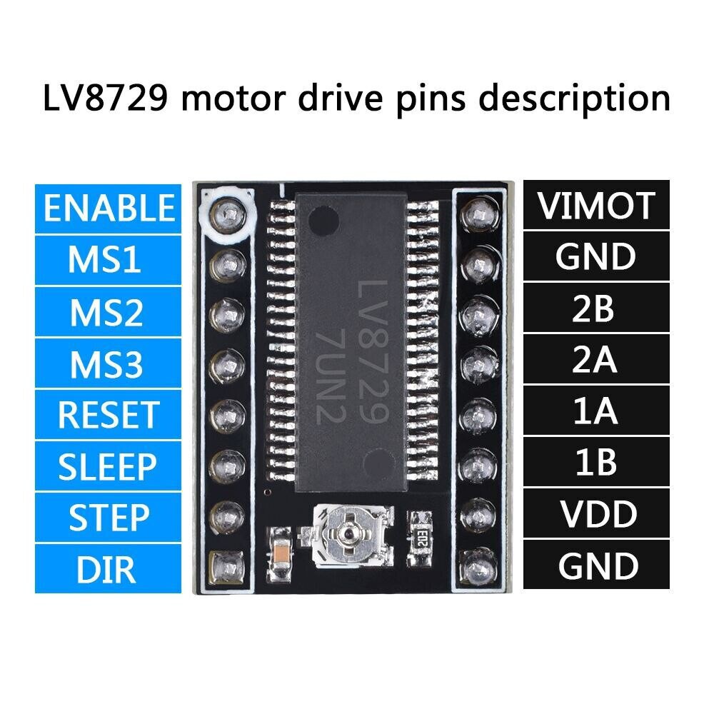 LV8729 Driver Mạch Điều Khiển Động Cơ Bước Cho Máy In 3d