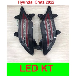 Led cản sau Hyundai Creta 2022 led gầm sau 4 chế độ demi phanh xi nhan chạy và lùi đẹp mắt đèn led
