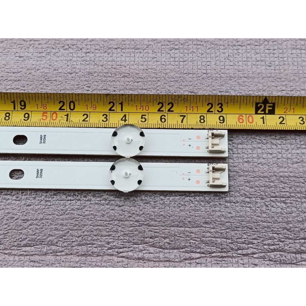 THANH LED TIVI LG 32LH591D 32LJ571D 32''V16.5 ART3 2718 REV0.11 V16.5 32 DH MỚI 100%, BỘ 2 THANH, MỖI THANH 5 BÓNG 3V