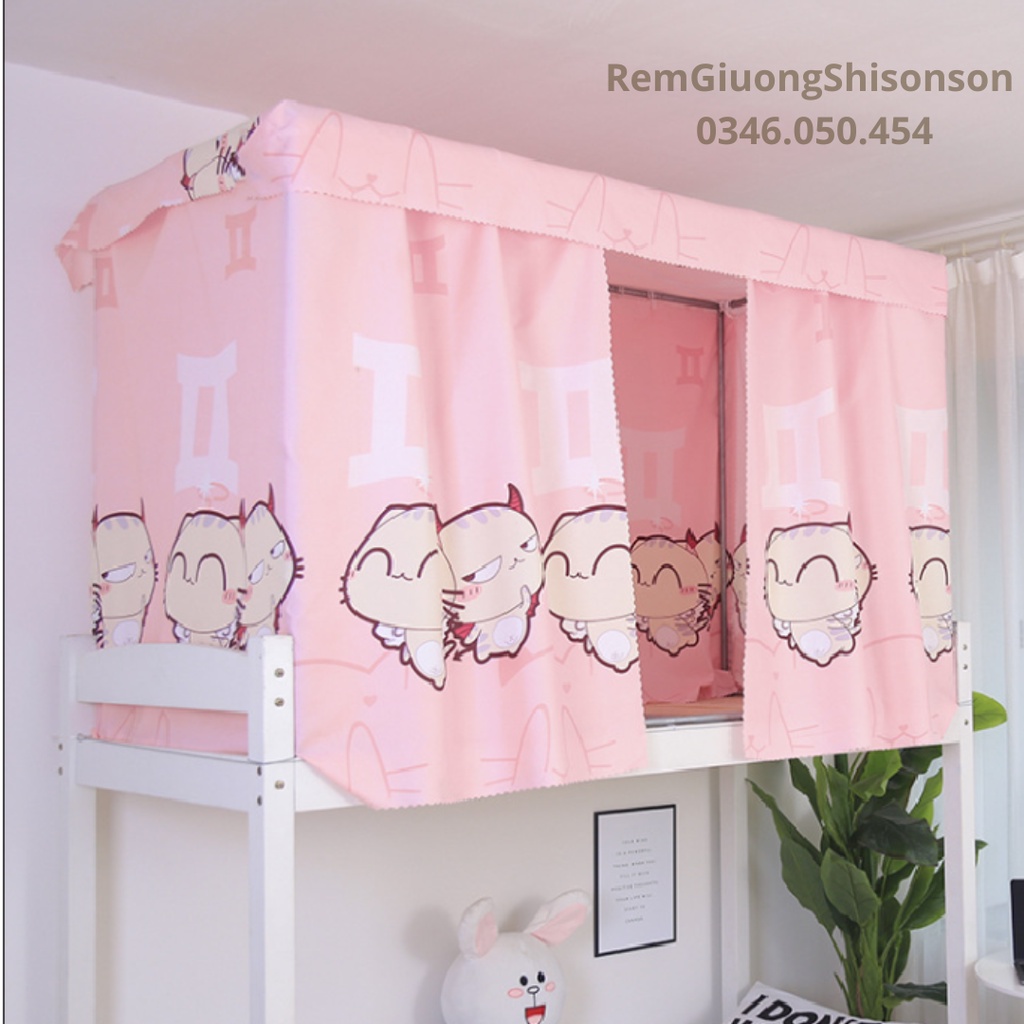 Rèm giường tầng, rèm giường ký túc xá cho học sinh sinh viên Shisonson