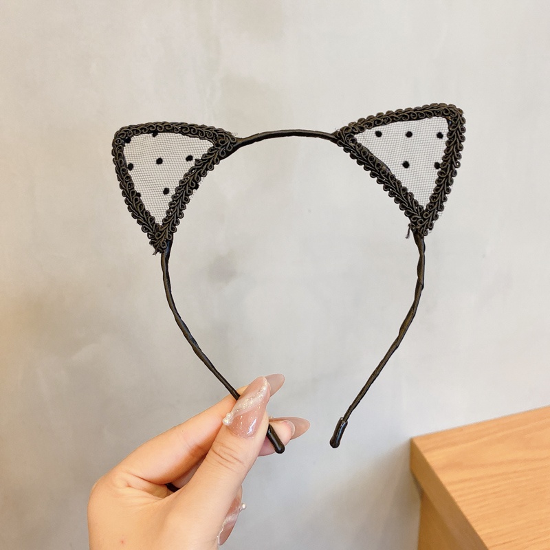 Băng đô tai mèo đáng yêu thời trang Hàn Quốc