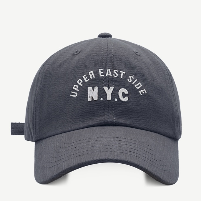Nón lưỡi trai MG STUDIO thêu nổi chữ NYC sành điệu có 7 màu sắc tuỳ chọn