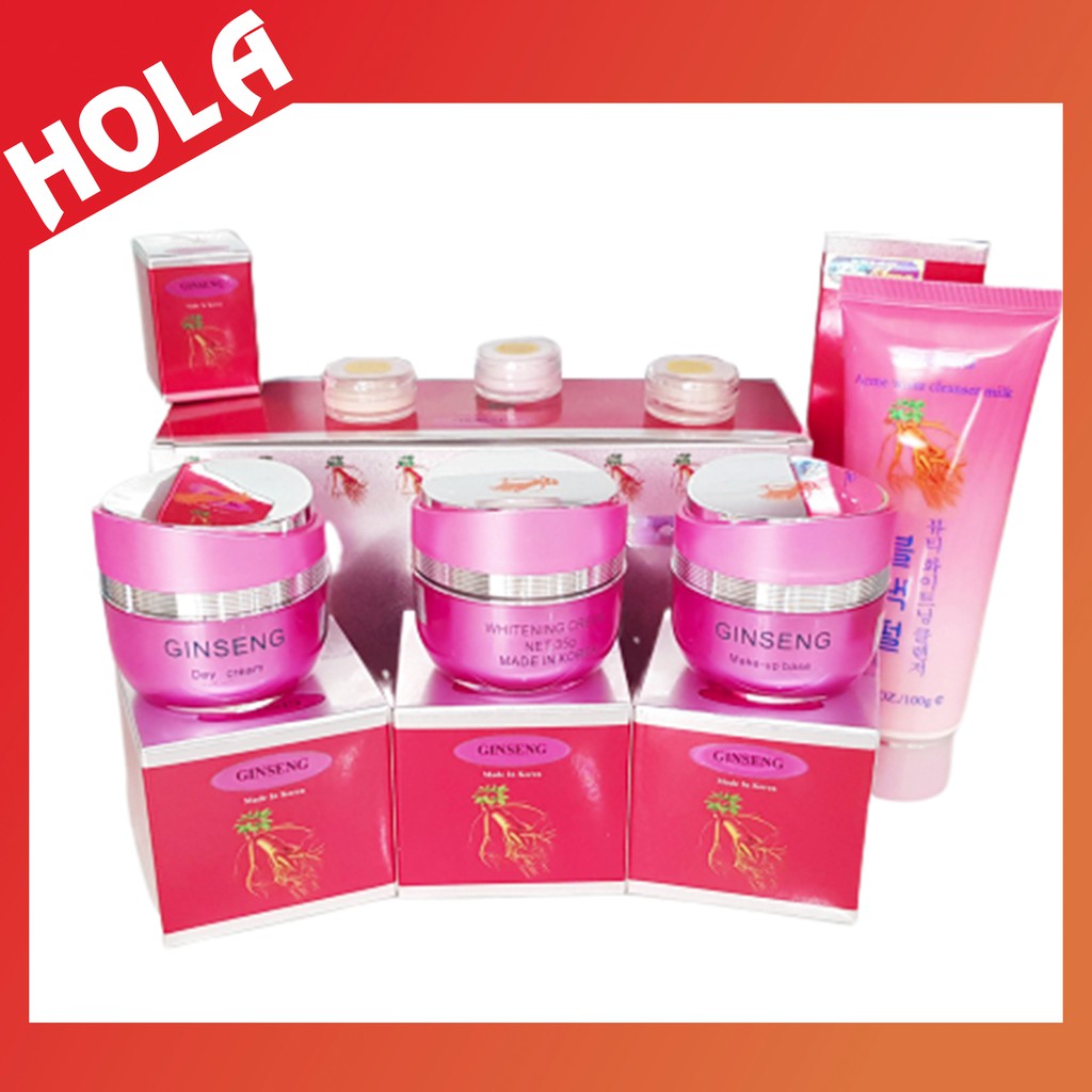 [Chính Hãng] Mỹ phẩm Ginseng, kem sâm giúp mờ nám dưỡng trắng da chiết xuất từ nhân sâm Hàn Quốc, mỹ phẩm, Ginseng.
