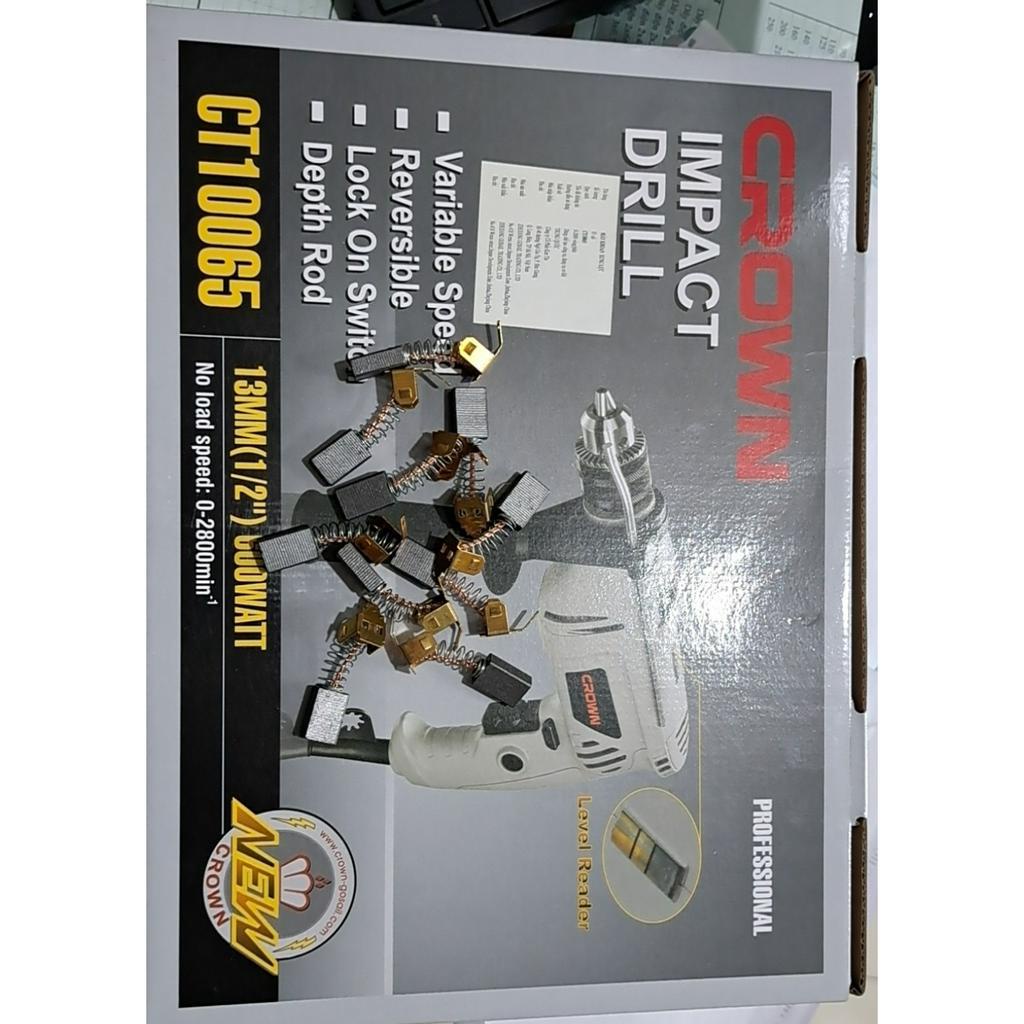 Chổi than máy khoan CT10065 Crown hàng chính hãng