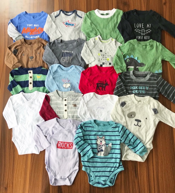 Combo bodysuit dài tay xuất dư made in combodia | BigBuy360 - bigbuy360.vn