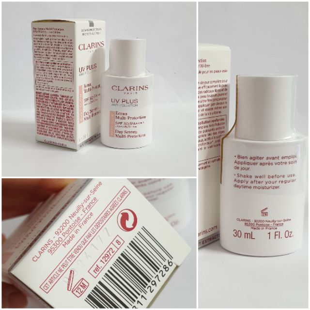 Kem Chống nắng Clarins UV Plus SPF 50/PA++++ Rosy Glow 30ML