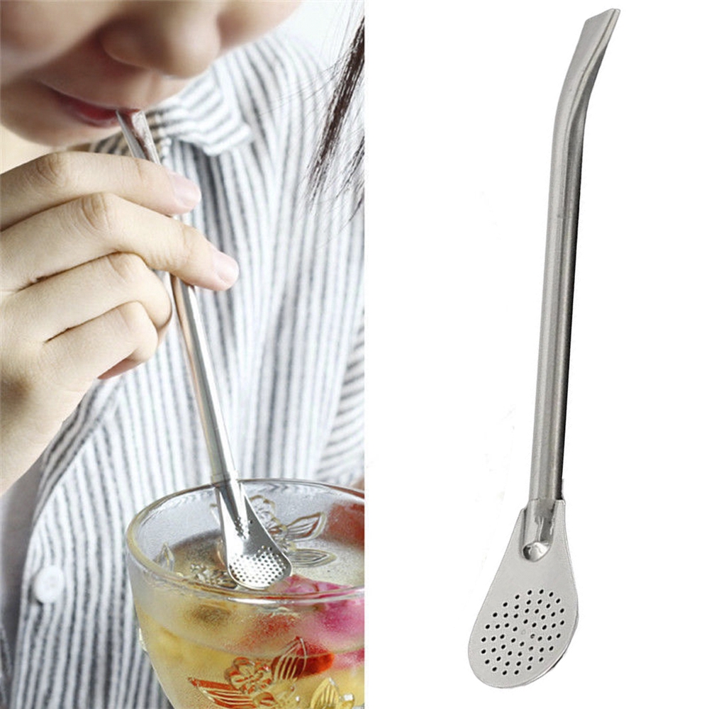 Muỗng inox lọc xác trà thân thiện môi trường