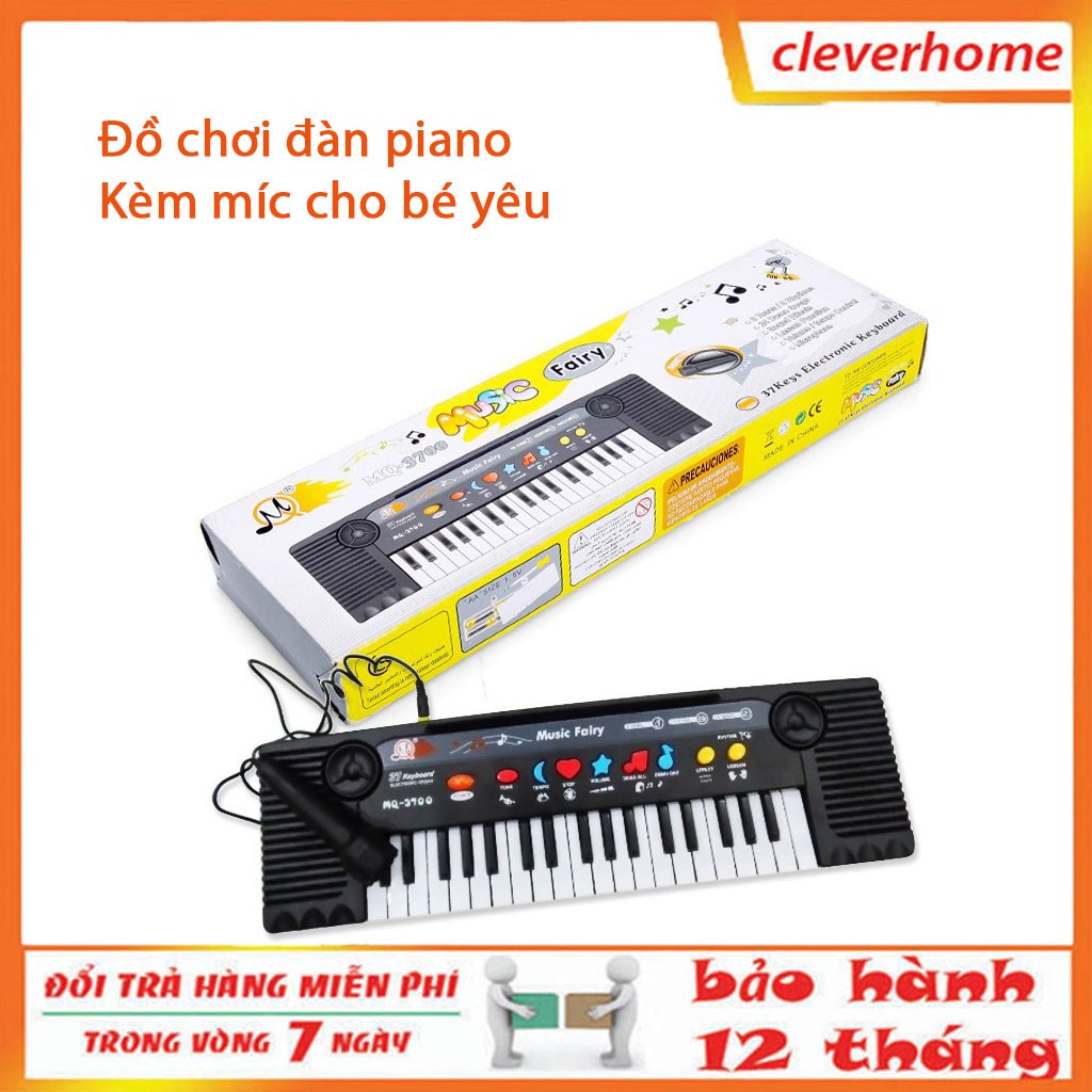 Đồ Chơi Đàn piano cho bé mq 3700 có mic hát