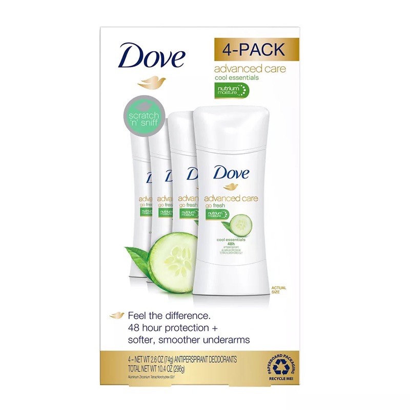 Lăn Khử Mùi Cho nữ Dove Anti-Perspirant  74g | BigBuy360 - bigbuy360.vn