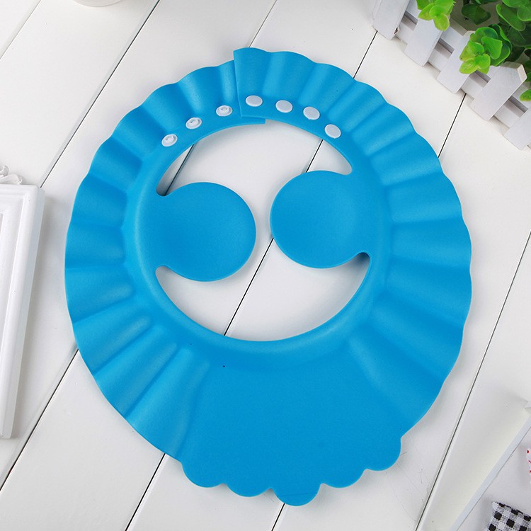 Bộ 2 mũ tắm, gội đầu bịt tai chắn nước cho bé