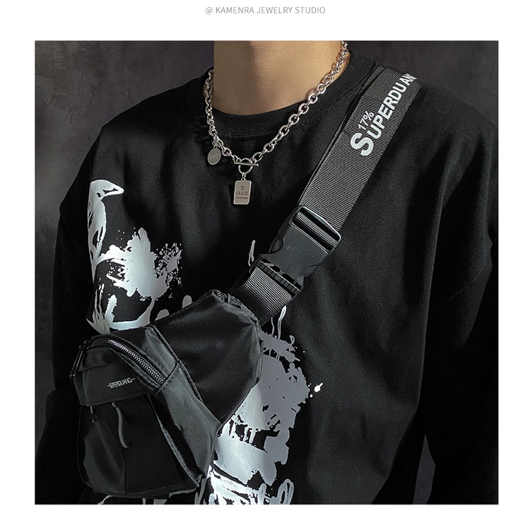 Dây Chuyền Vòng Cổ Titan Nam Nữ Cấp Không Gỉ Mặt Khắc Chữ GRAGE Cho Nam &amp; Nữ - Maxshopdoc