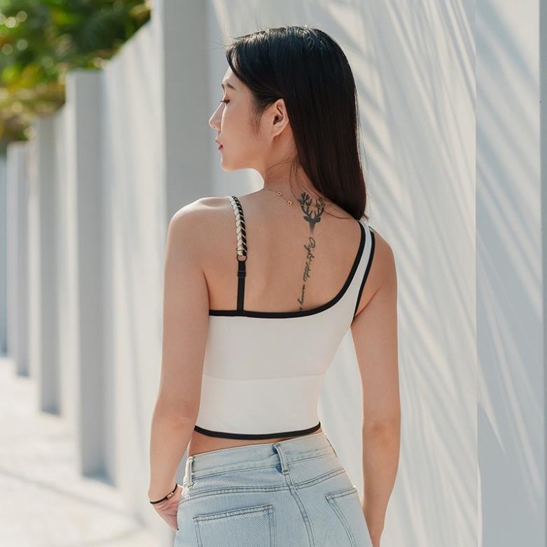 Áo Bra Nữ Quai Chéo Dây Tết Xích Phong Cách Cá Tính Hiện Đại - LADY