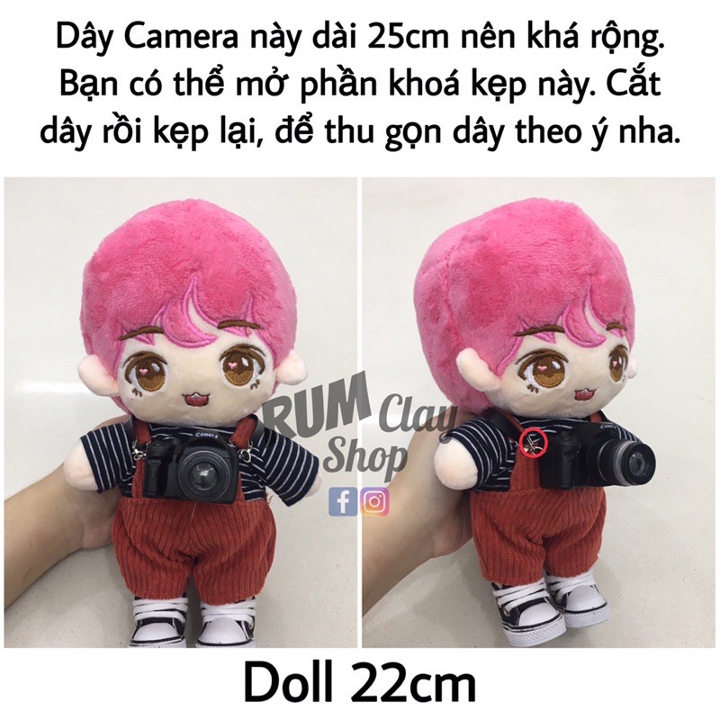 Mô hình Máy chụp ảnh Camera (có tiếng) cho Bjd, Doll [Miniature]