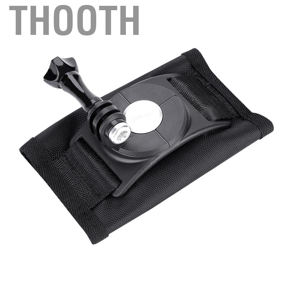 Dây đai đeo gắn balo xoay 360 độ Thooth Ruba88 cho GoPro SJCAM Xiaomi Yi DH
 | BigBuy360 - bigbuy360.vn