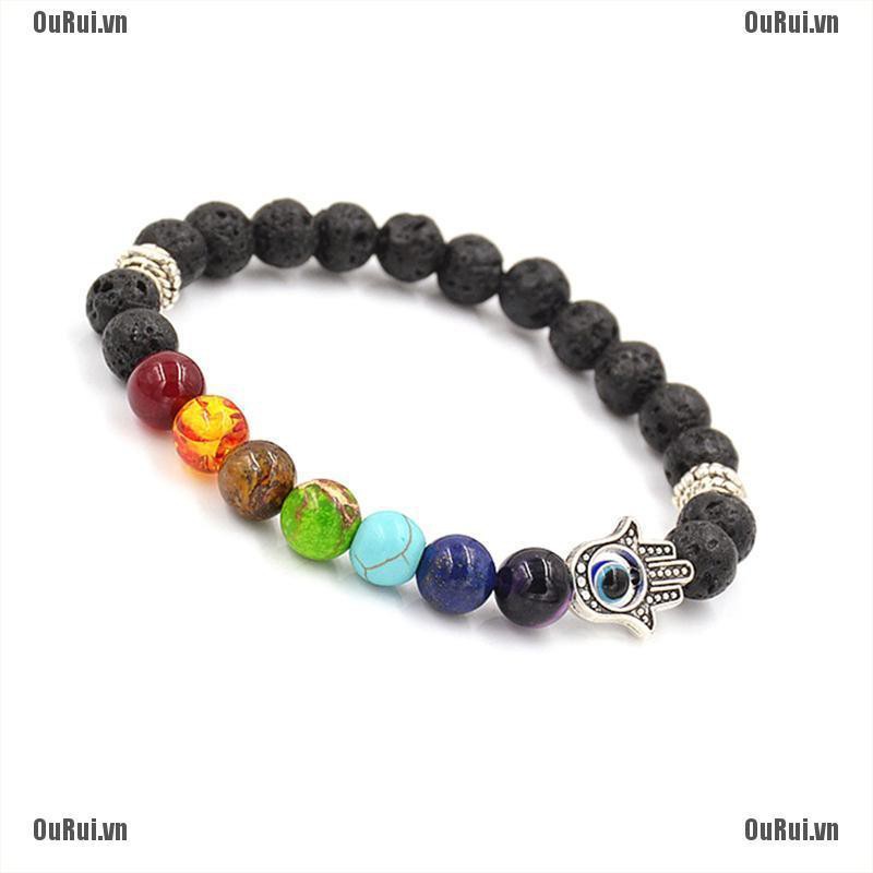 (FCC) Vòng Tay Đá Núi Lửa Cân Bằng