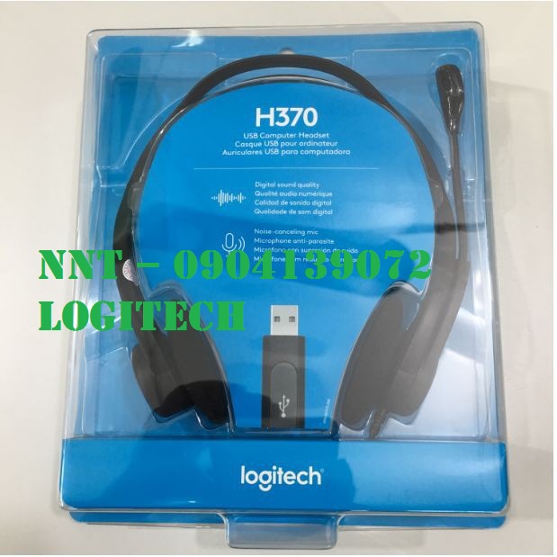 tai nghe logitech H370 chính hãng bảo hành 1 năm