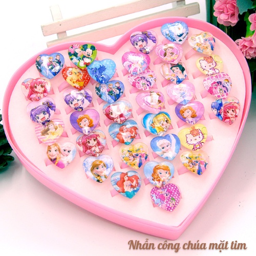 Nhẫn Công Chúa Elsa, Đá Quý, Hoạt Hình Ngộ Nghĩnh ... Dành Cho Bé