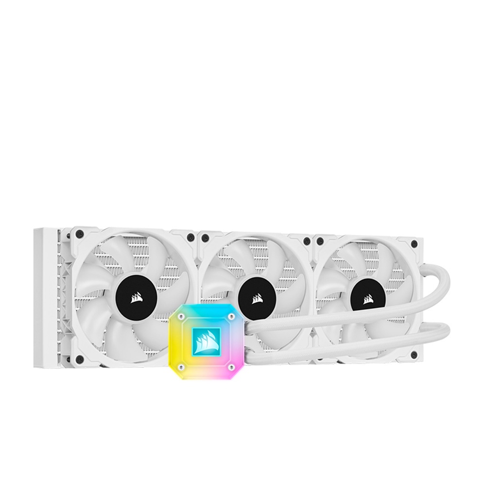 Tản nhiệt nước AIO CORSAIR H150i Elite Capellix White ( CW9060051WW) Hàng chính hãng