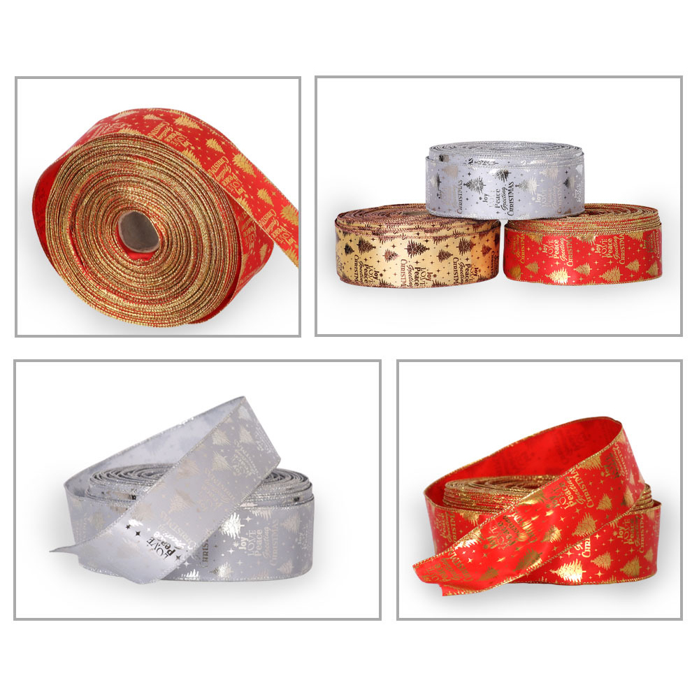 Cuộn dây ruy băng để trang trí cây giáng sinh