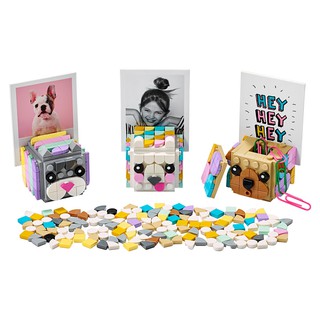 🐱🦝🐶 41904 Đồ chơi lắp ráp Iego DOT Animal Picture Holders - Khối hình động vật trưng hình ảnh.
