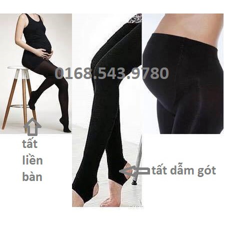 QUẦN TẤT DÀNH CHO BÀ BẦU (liền bàn và dẫm gót)