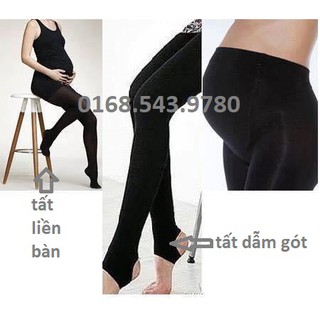 QUẦN TẤT DÀNH CHO BÀ BẦU (liền bàn và dẫm gót)