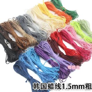 Cuộn Dây Polyester 1.5mm Dùng Làm Vòng Tay Thủ Công diy