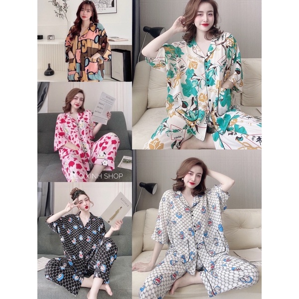 Đồ Ngủ 40-100kg TNQD Cánh Dơi Bigsize Cao Cấp Kiểu Dáng Đẹp Vải Lụa manggo Lạnh Mặc Cực Thích - Hàng mới về